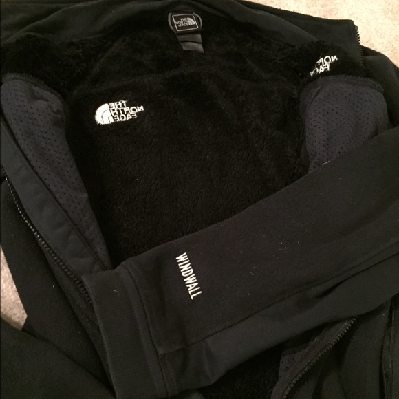 North Face Windwall black women's fleece jacket - Picture 2 of 2